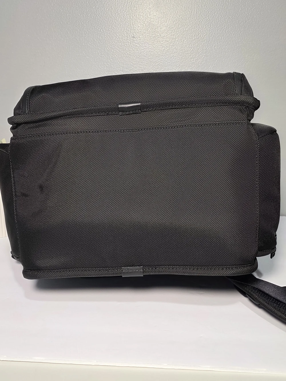 Tumi Black Tactical Nylon Backpack for Men